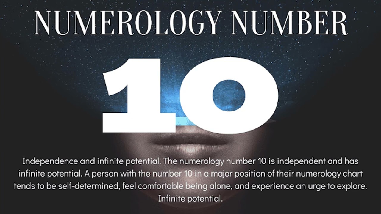 Numerología Número 10