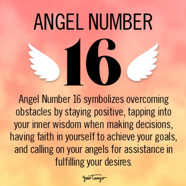 Numerología Número 16