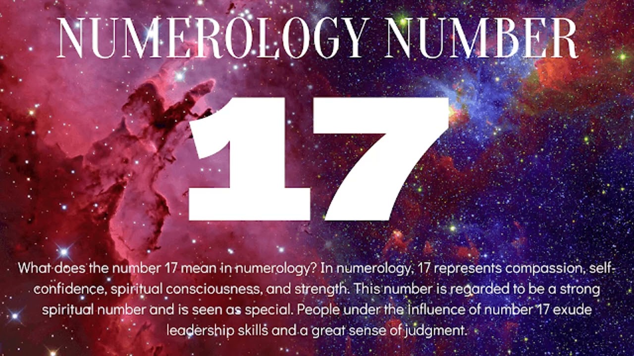 Numerología Número 17