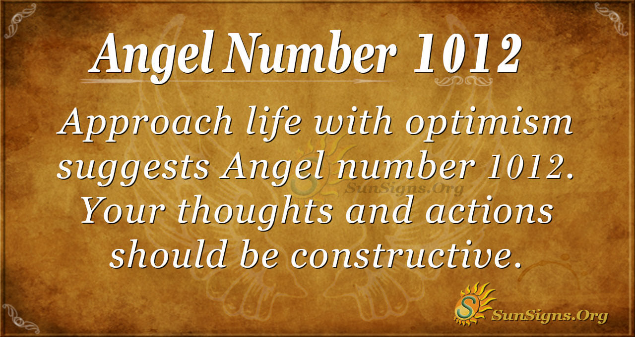 Ángel Número 1012 Significado