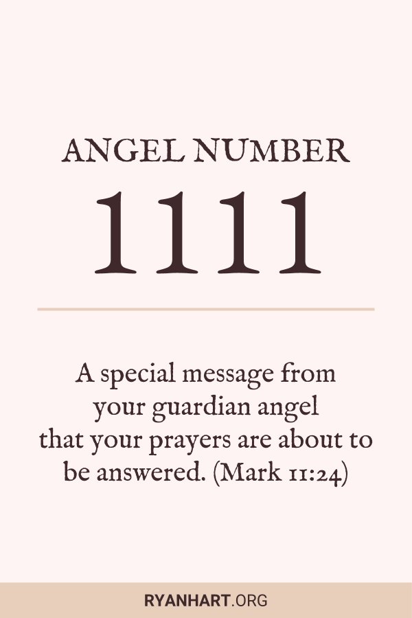Engel nummer 1111