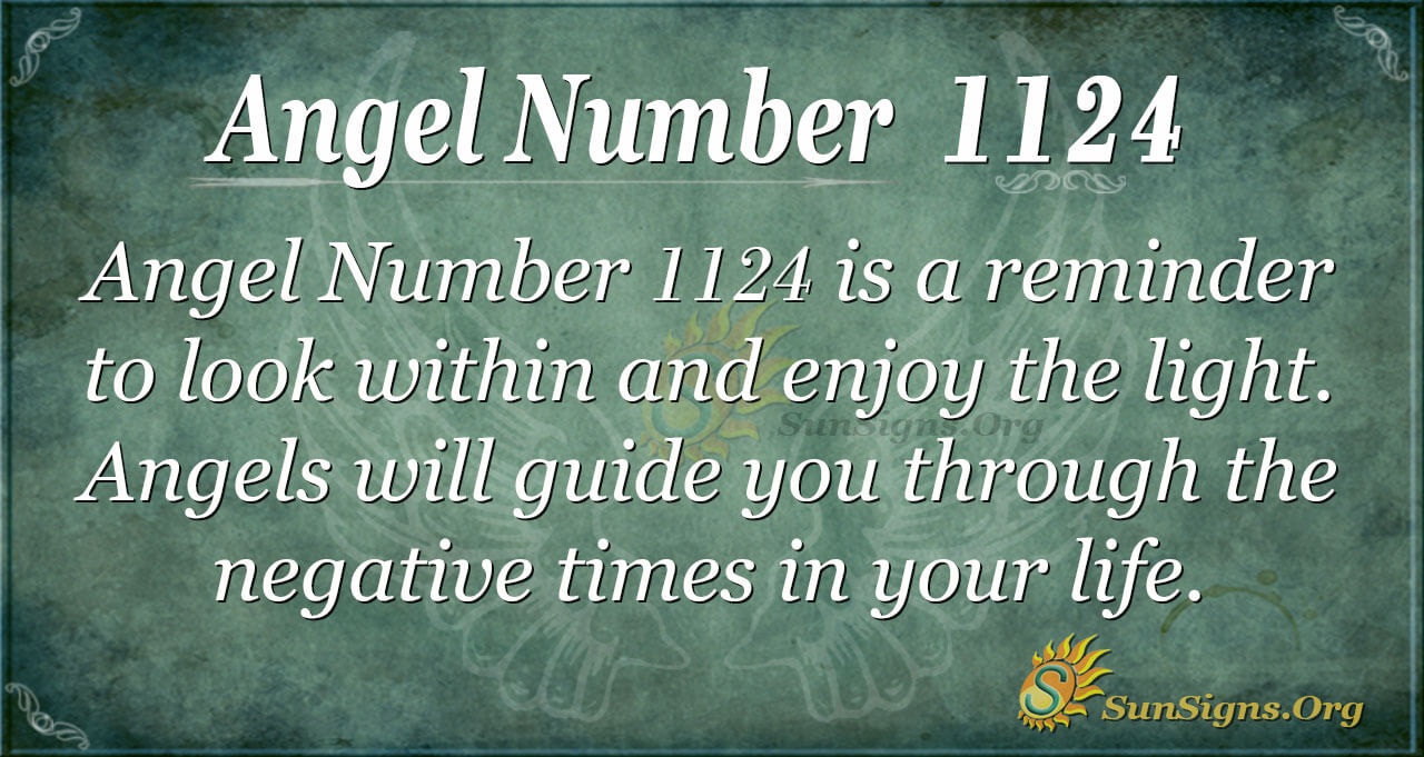 Anĝela Numero 1124 Signifo