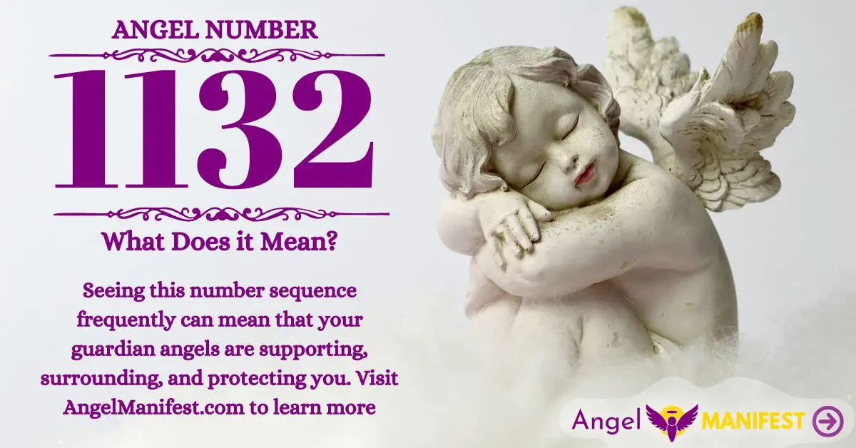 Angel Number 1132 လို့ အဓိပ္ပါယ်ရပါတယ်။