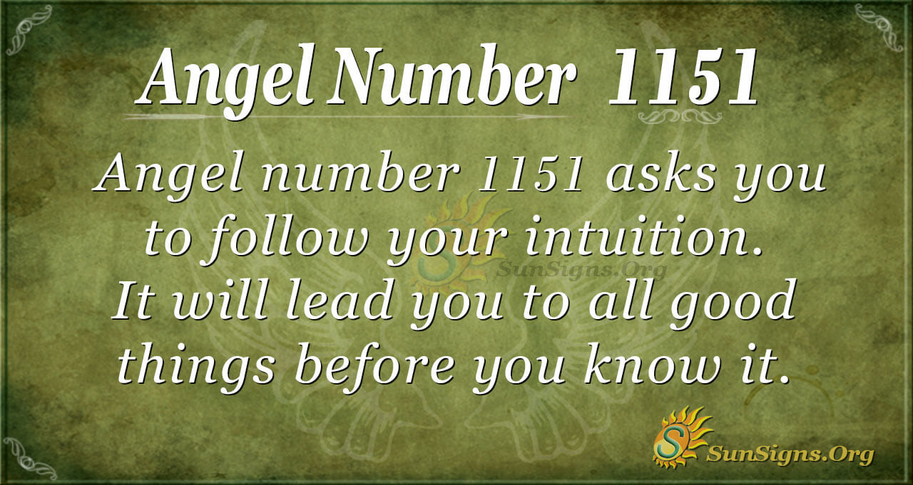 Ángel Número 1151 Significado