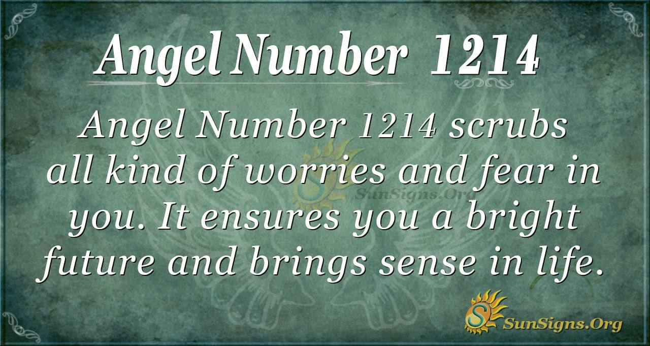 Číslo anjela 1214 Význam