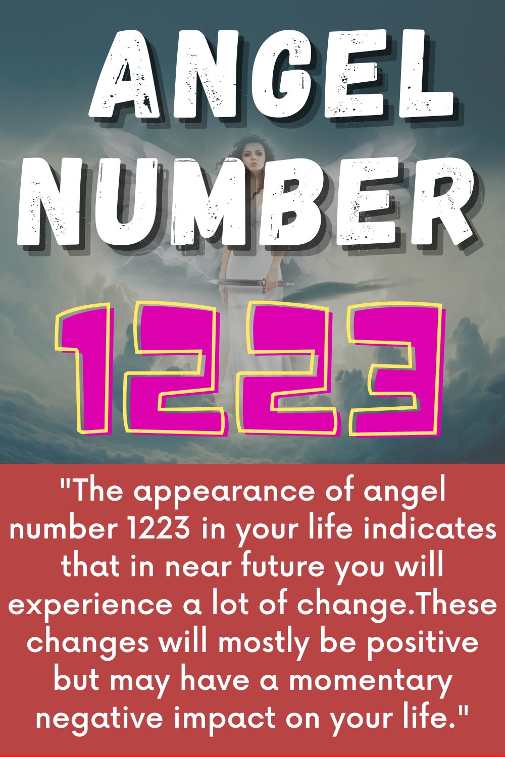 Anĝela Numero 1223 Signifo