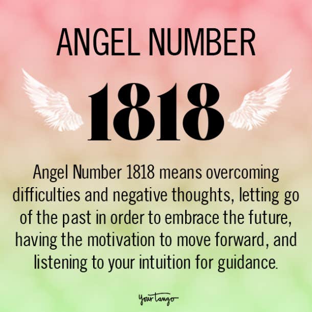 Номер на ангел 1818