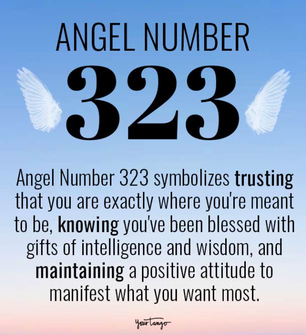 Angelska številka 323