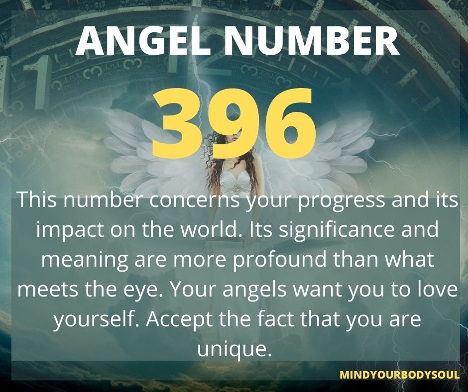 Eņģeļu skaits 396 Nozīme