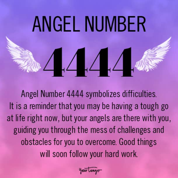 Anioł numer 4444
