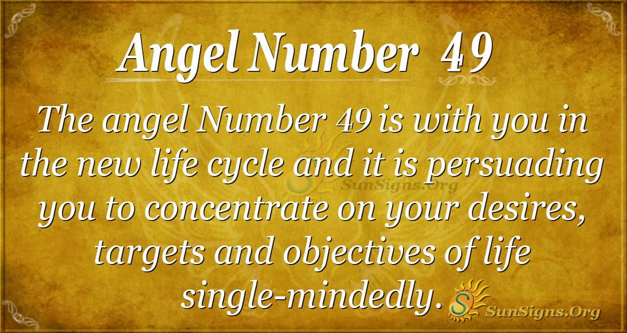 देवदूत संख्या 49
