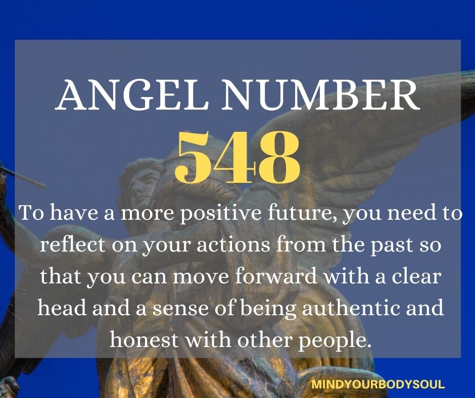 Anghel Number 548 Meaning
