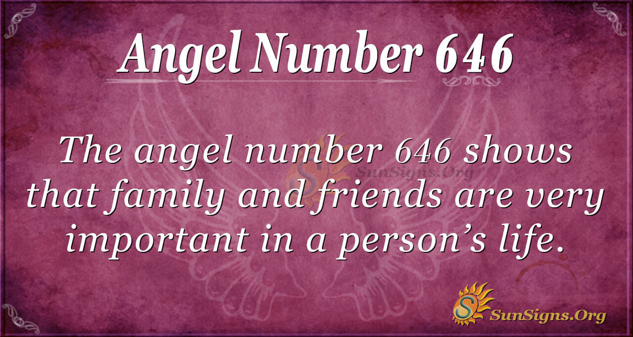Ángel Número 646 Significado