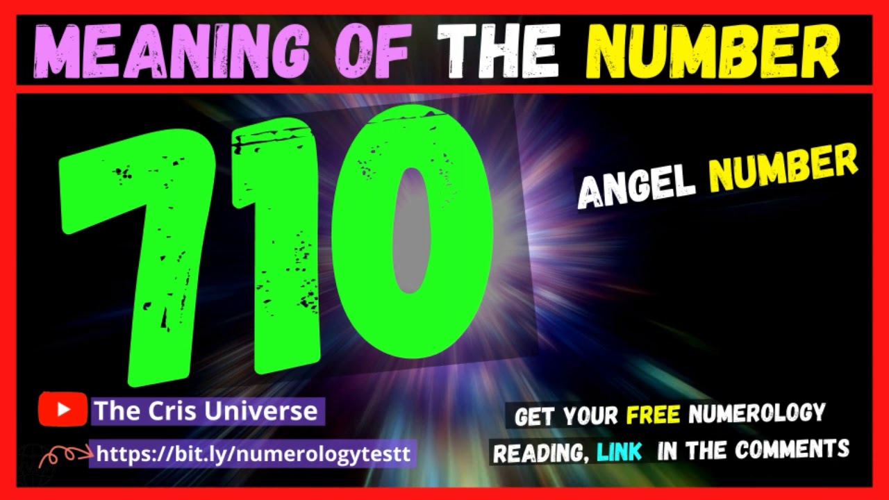 Significado do número anxo 710