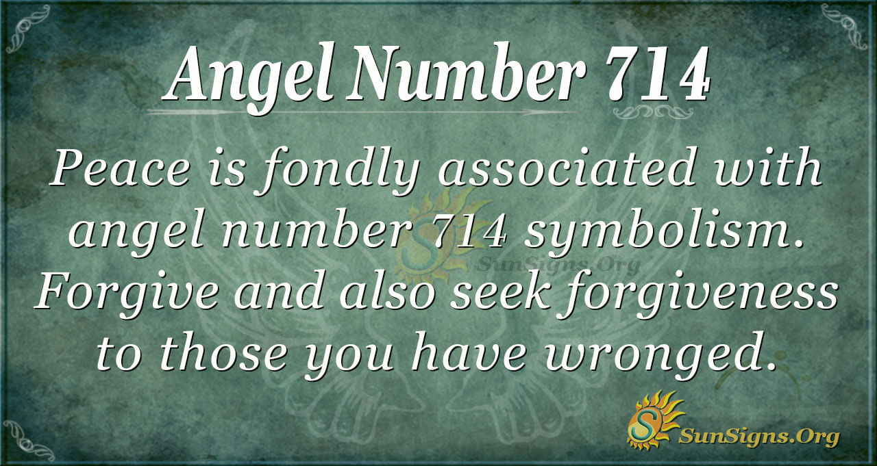 Ángel Número 714 Significado
