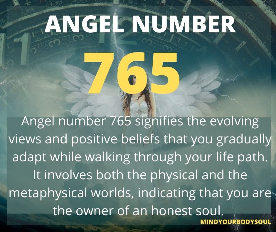 Číslo anjela 765 Význam