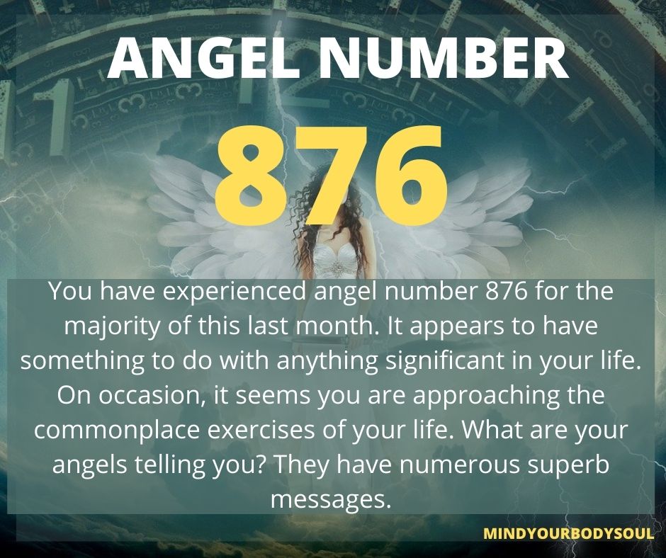 Anghel Number 876 Meaning