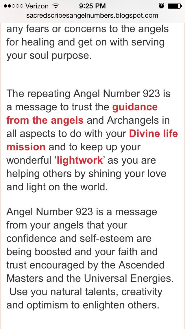 Ángel Número 923 Significado