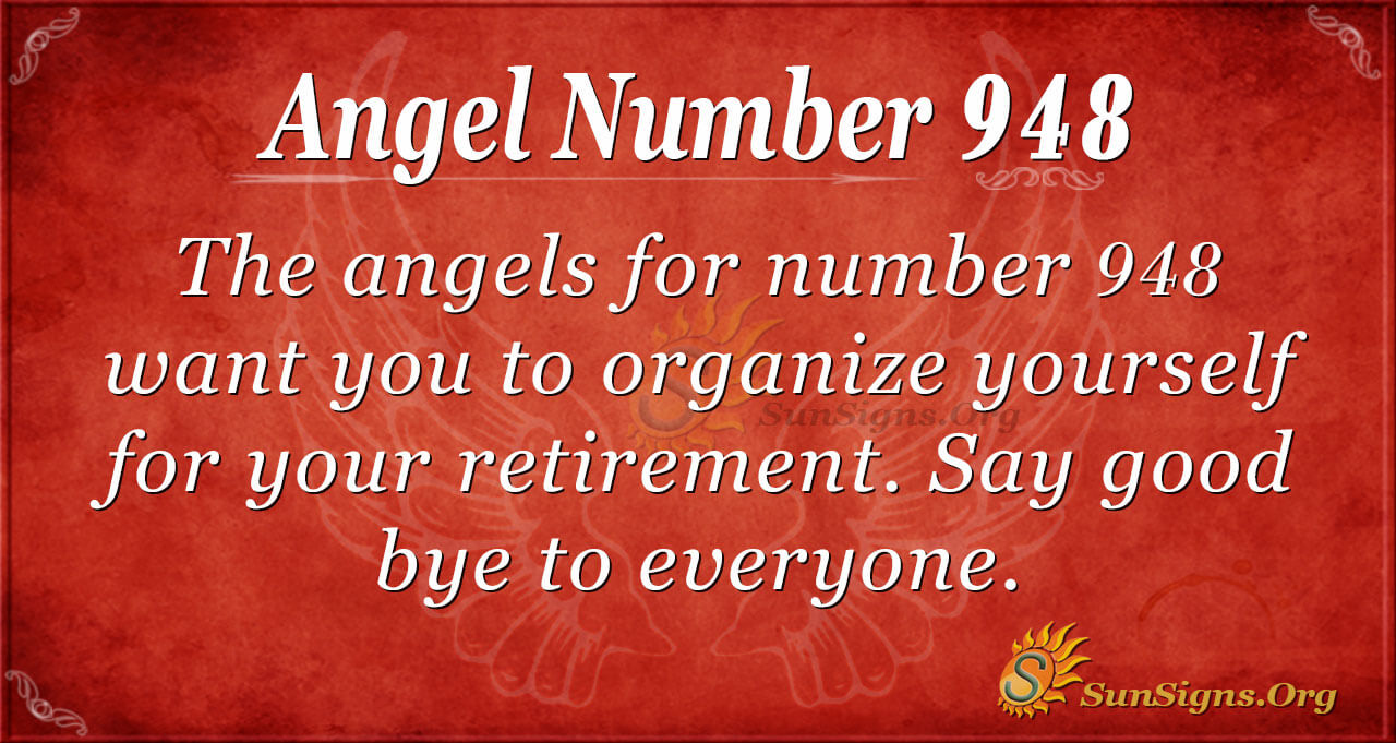 Ангелски број 948 Значење