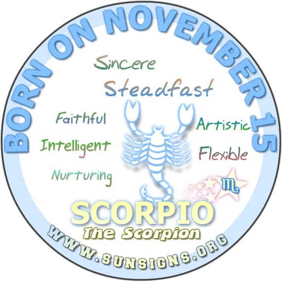 15. november Zodiac