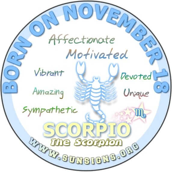 18. november Zodiac
